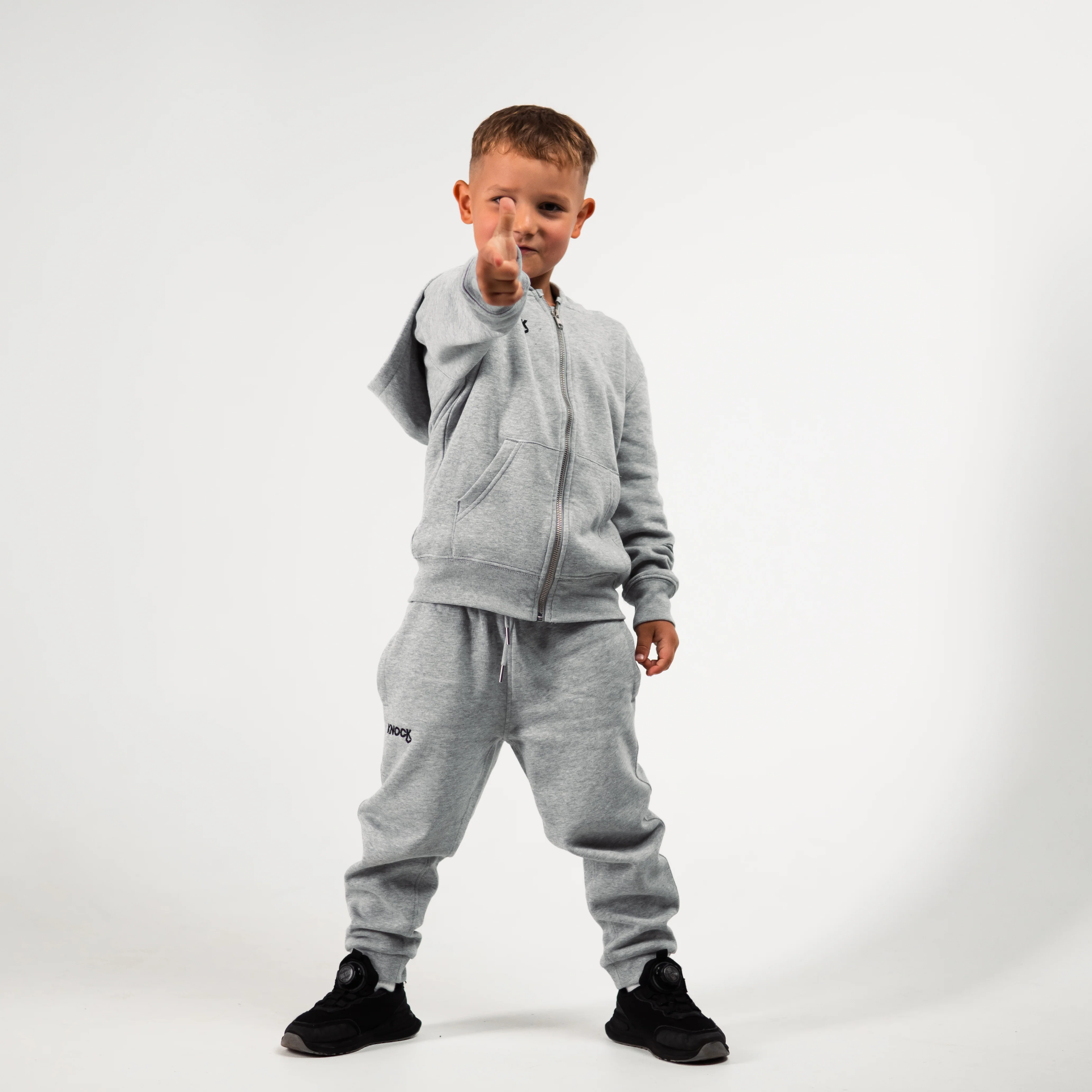 KIDS JOGGERS GREY - Image 6