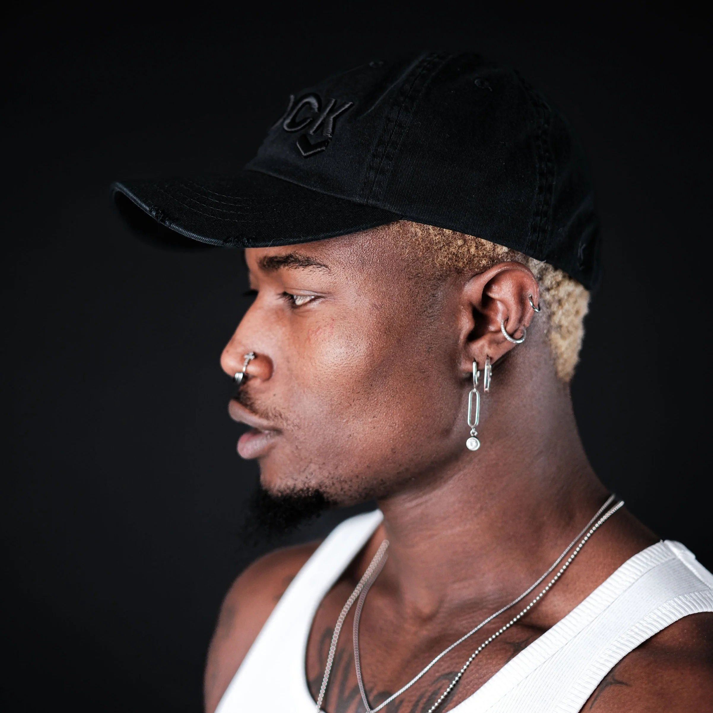 SCUFFED CAP BLACK - Image 3