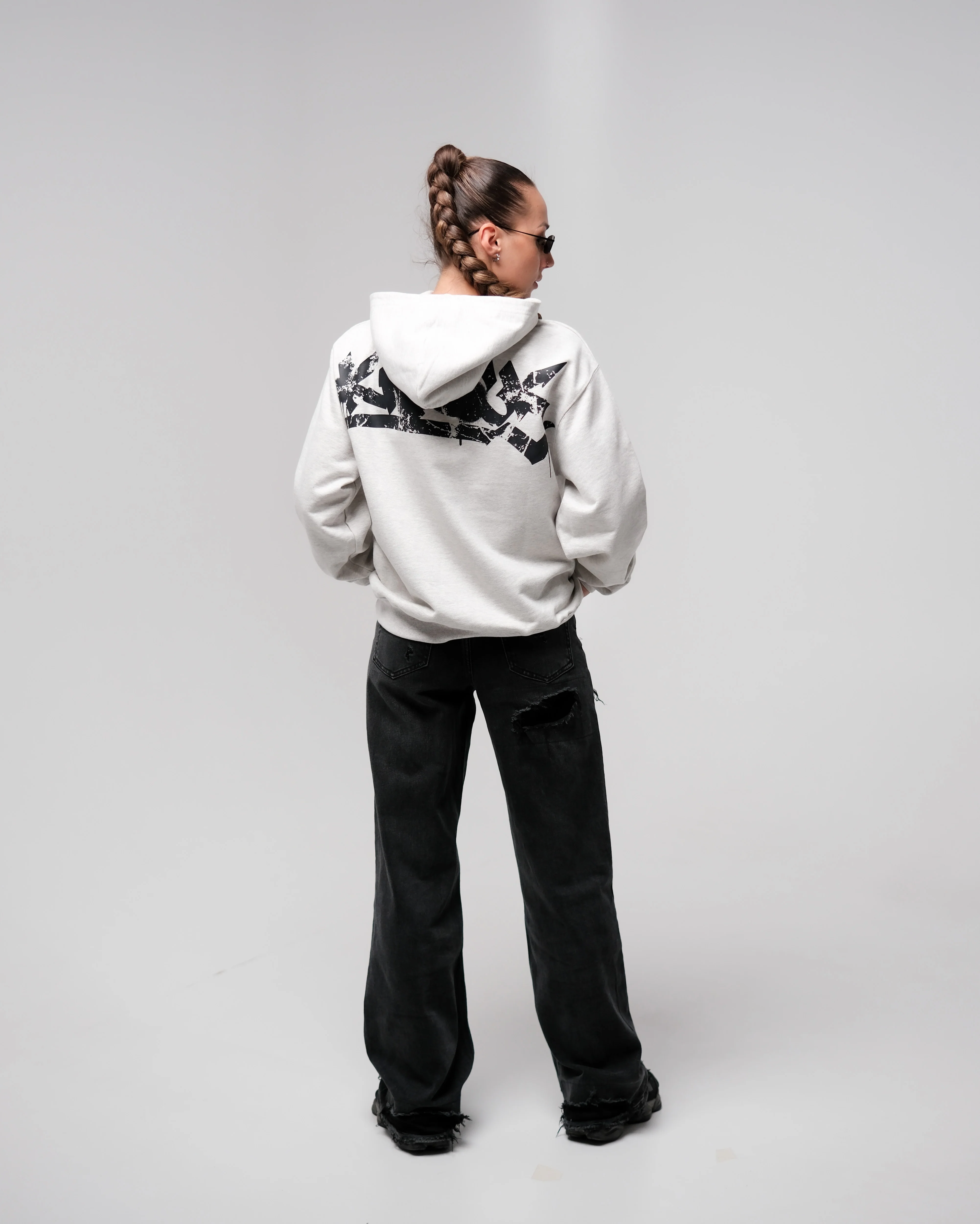 BRICKBOUND HOODIE LIGHT GREY - Image 4