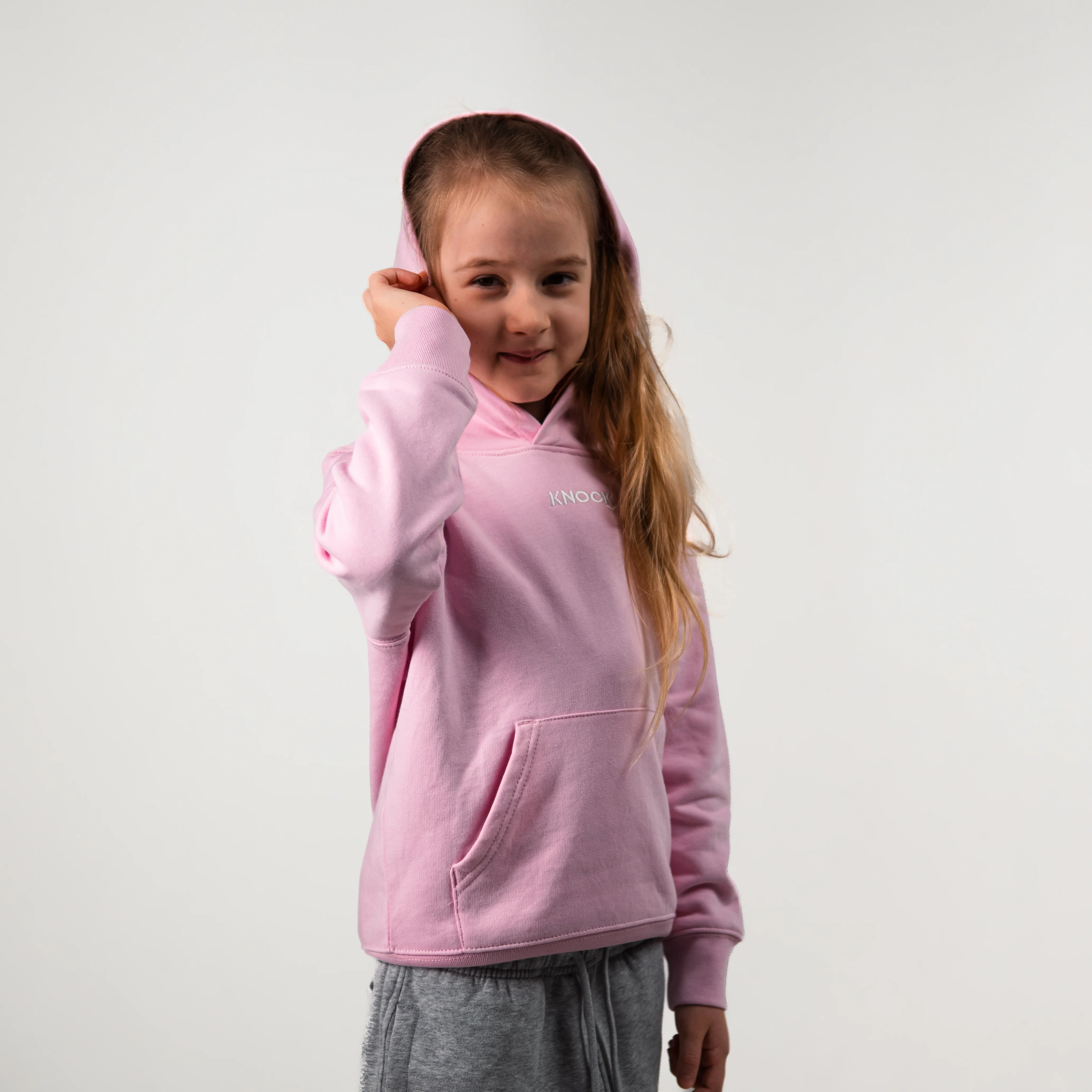 KIDS BRICKBOUND HOODIE PINK - Image 4