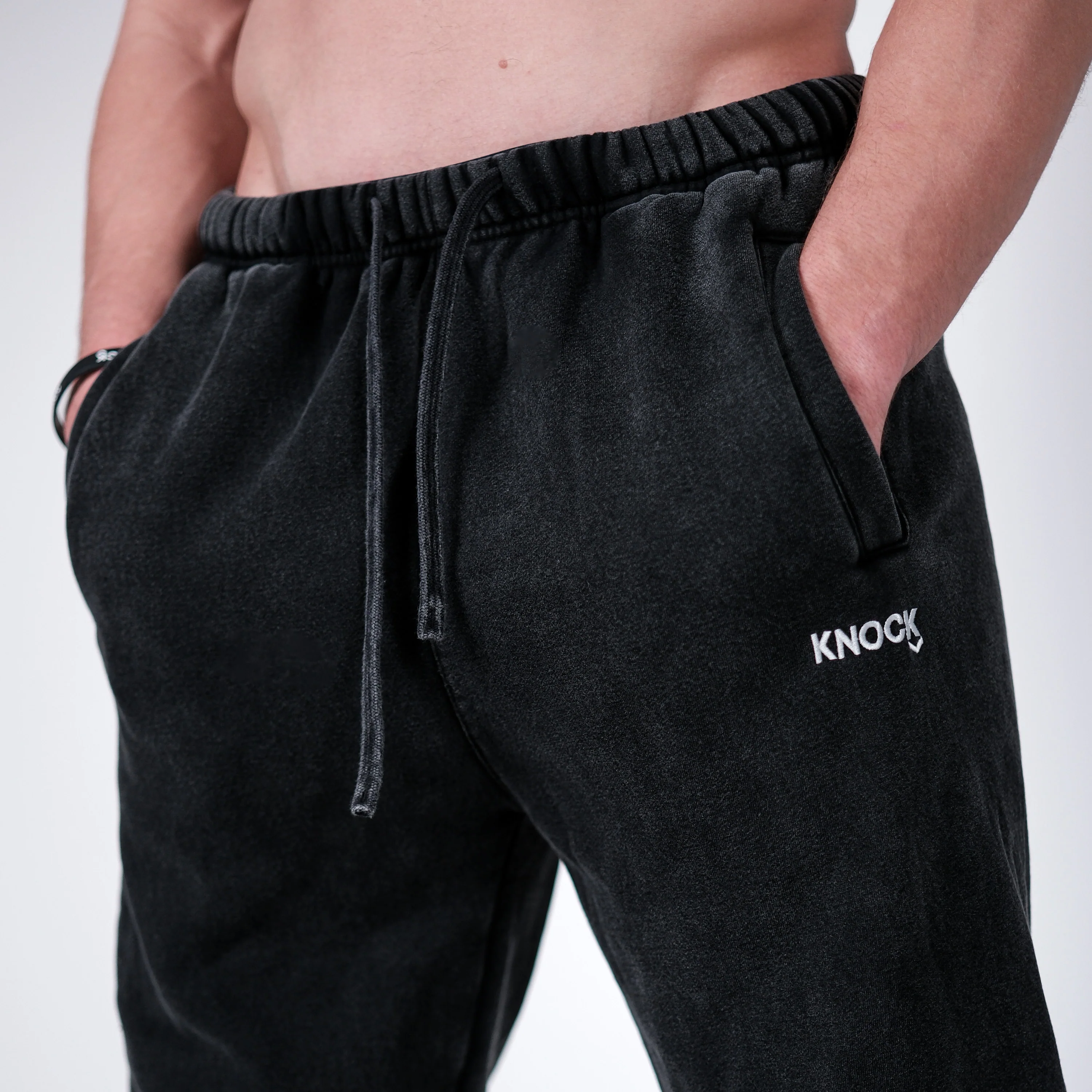 CUFFED VINTAGE FLEECE JOGGERS - Image 4