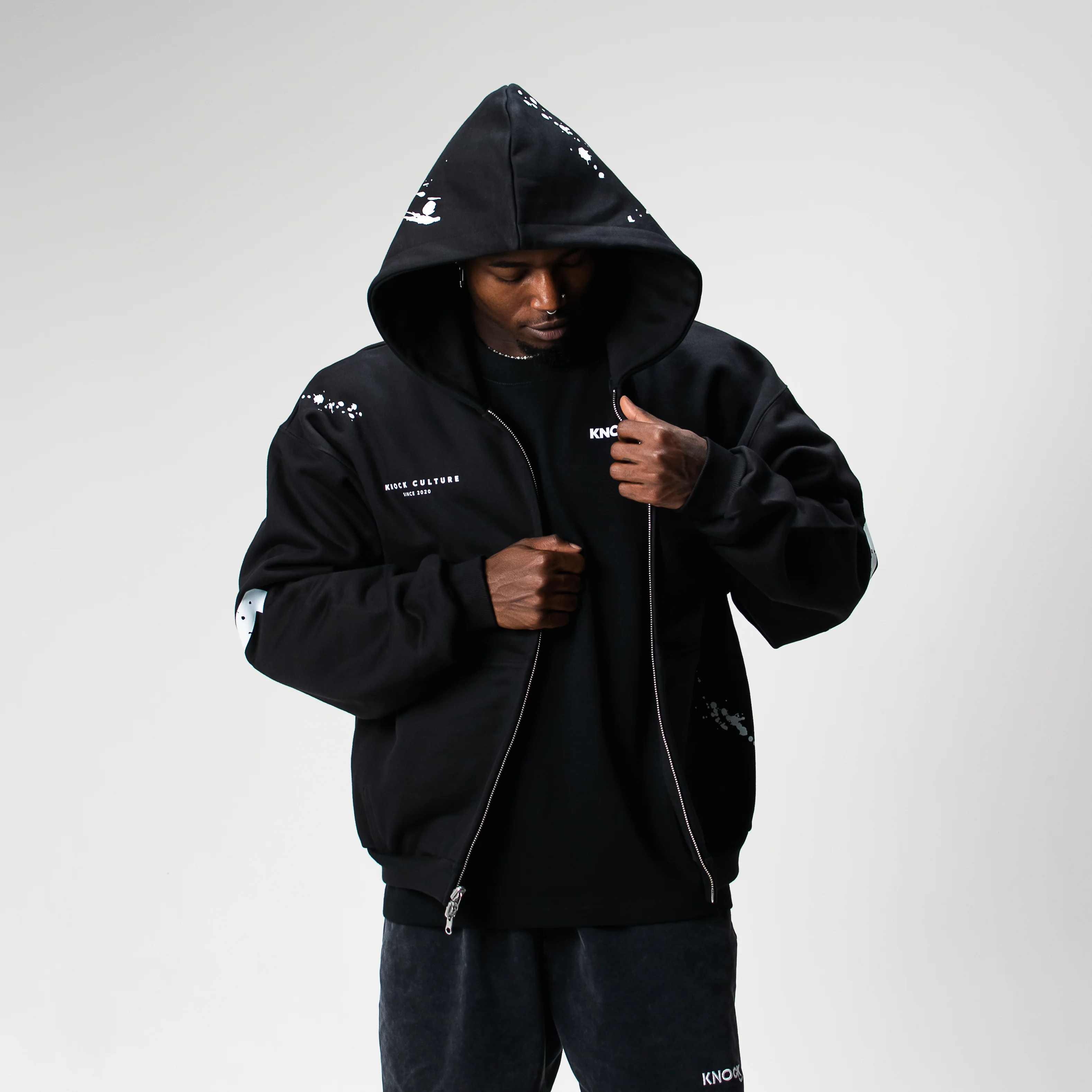CULTURE REVERSIBLE ZIP HOODIE - Image 3