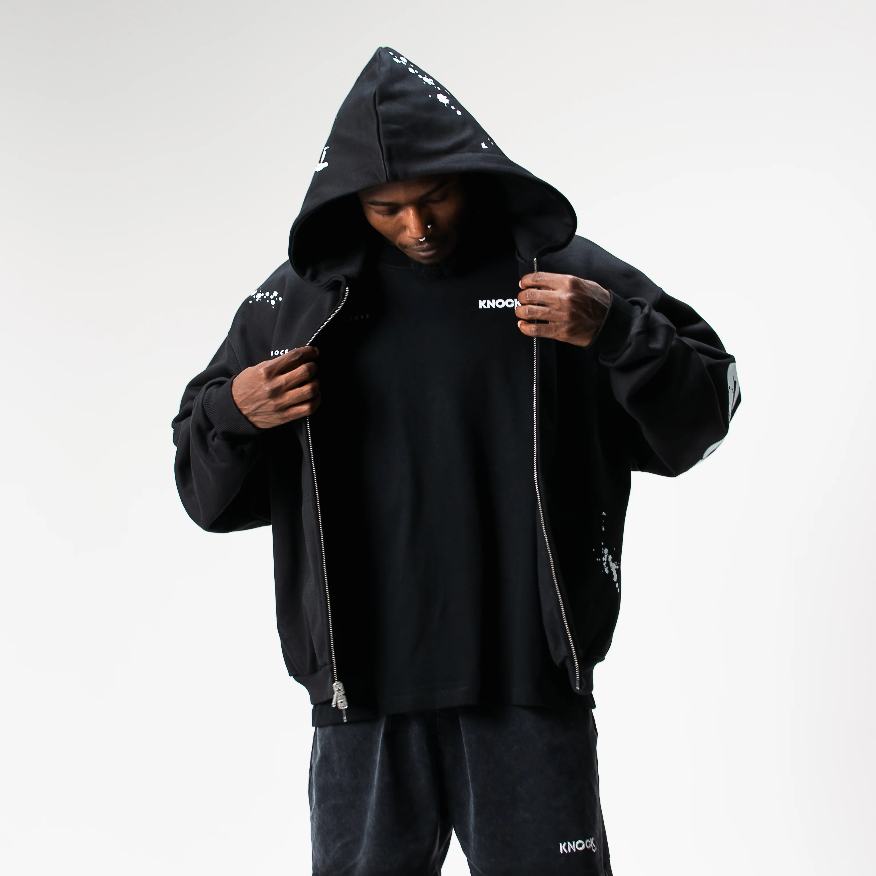 CULTURE REVERSIBLE ZIP HOODIE - Image 9