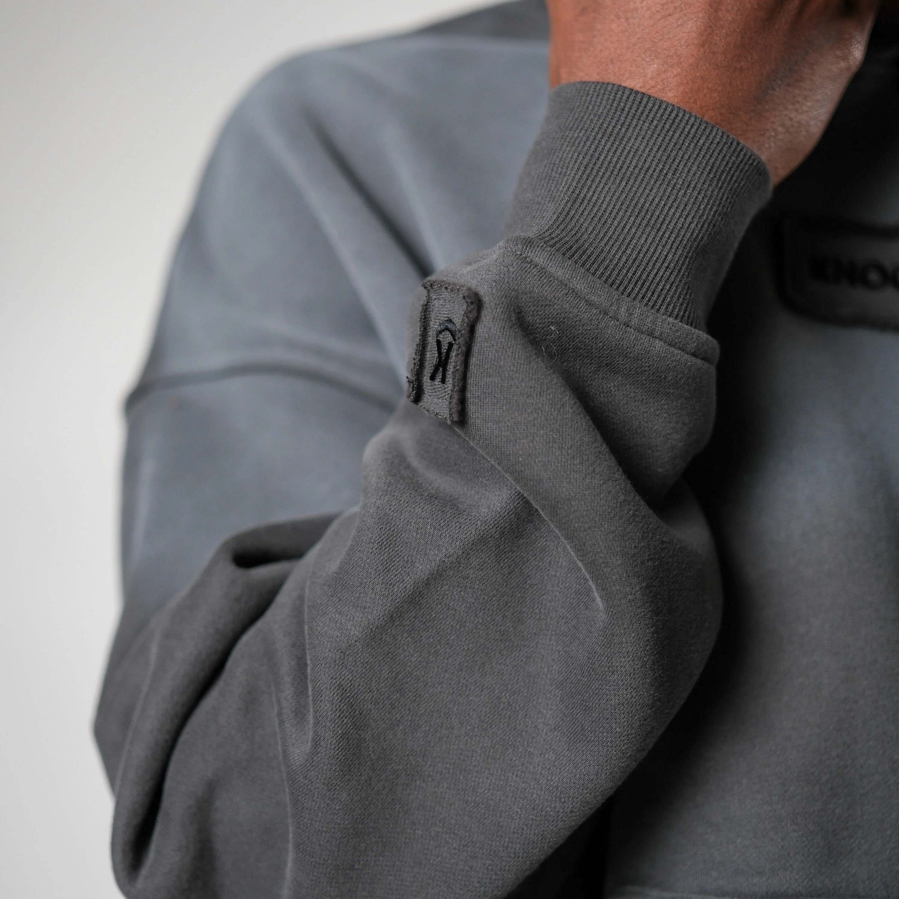 HERITAGE SAGE GREEN BOXY HOODIE - Image 6