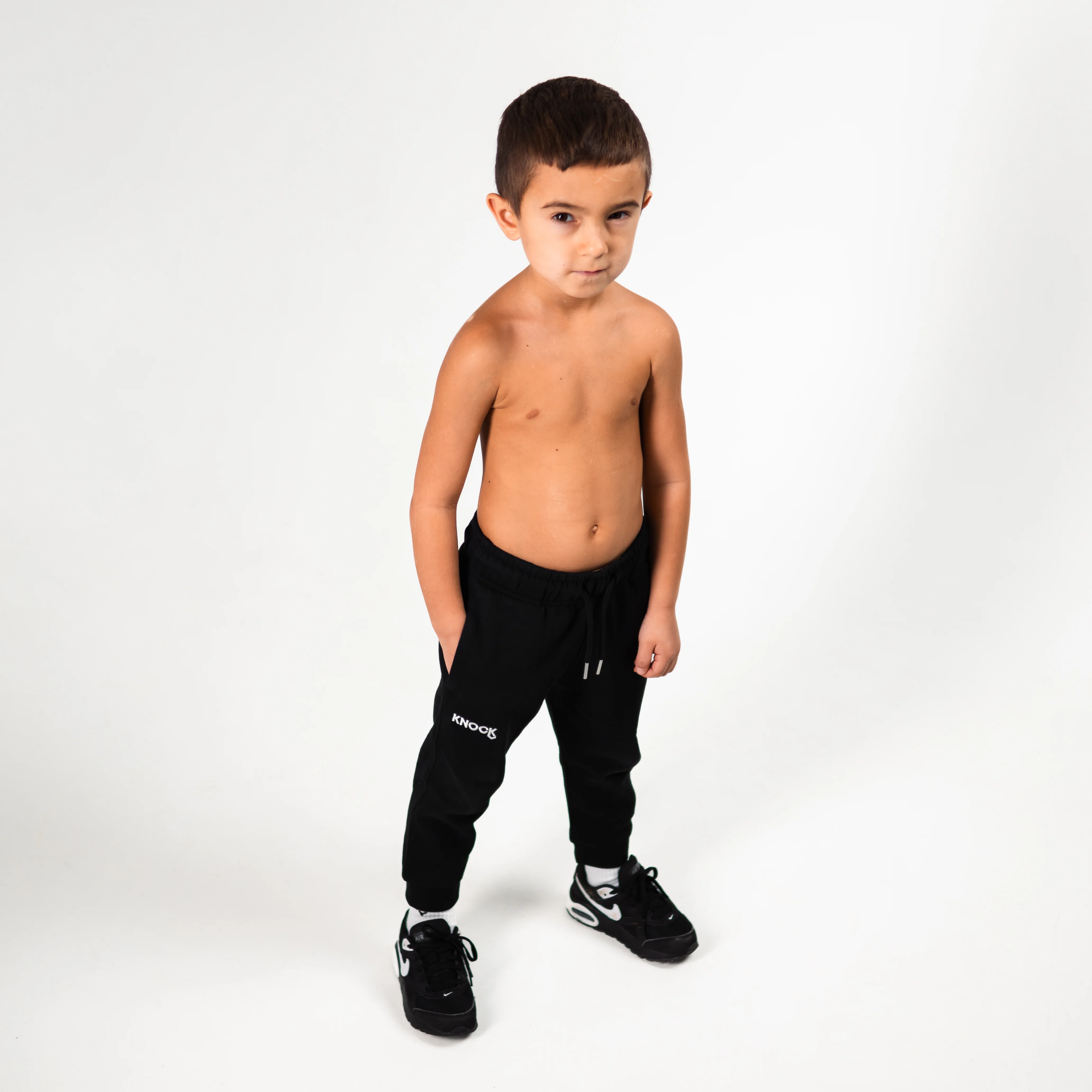 KIDS JOGGERS BLACK - Image 3
