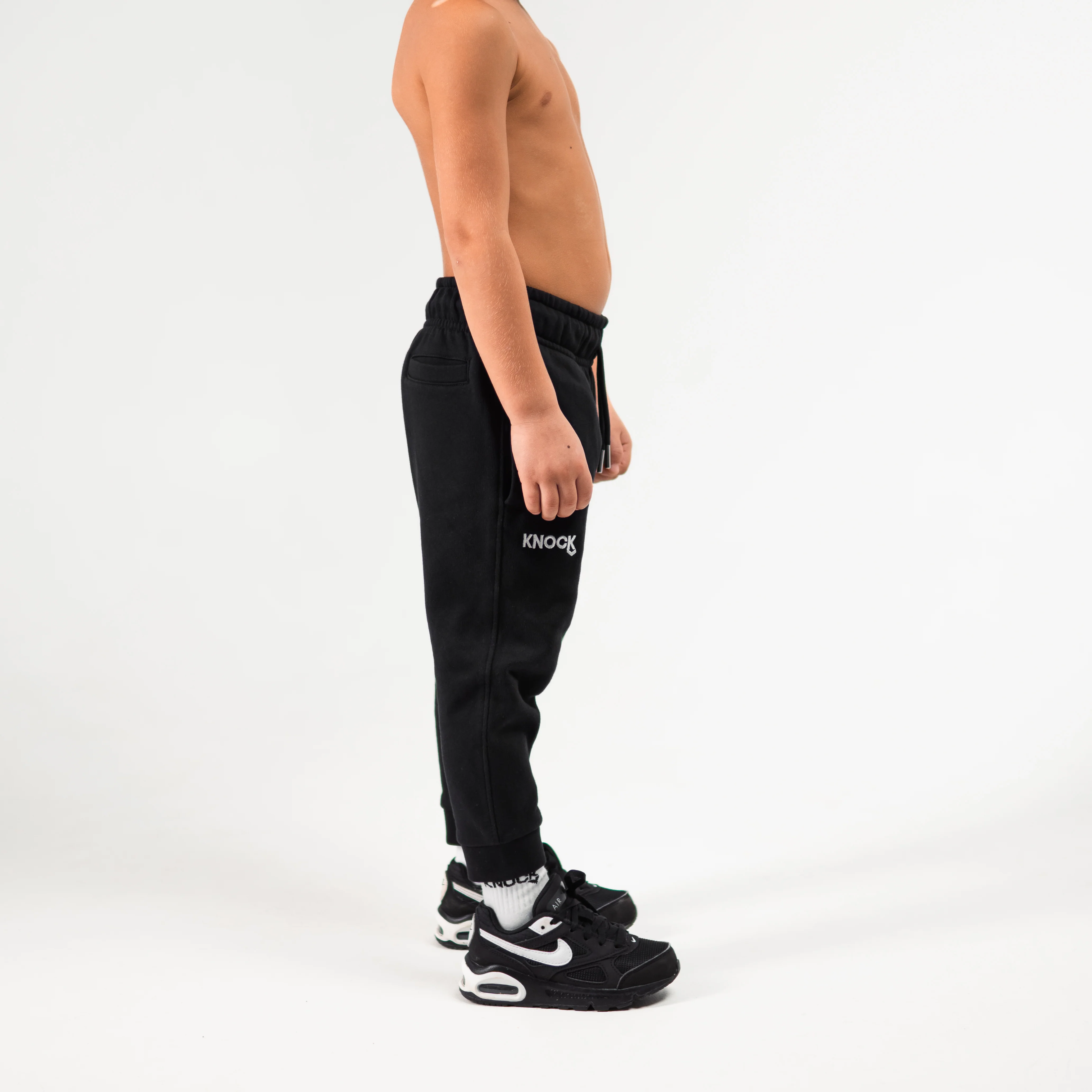 KIDS JOGGERS BLACK - Image 4
