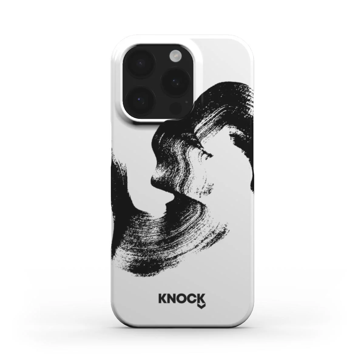 KNOCK PHONE CASE WHITE - Image 3