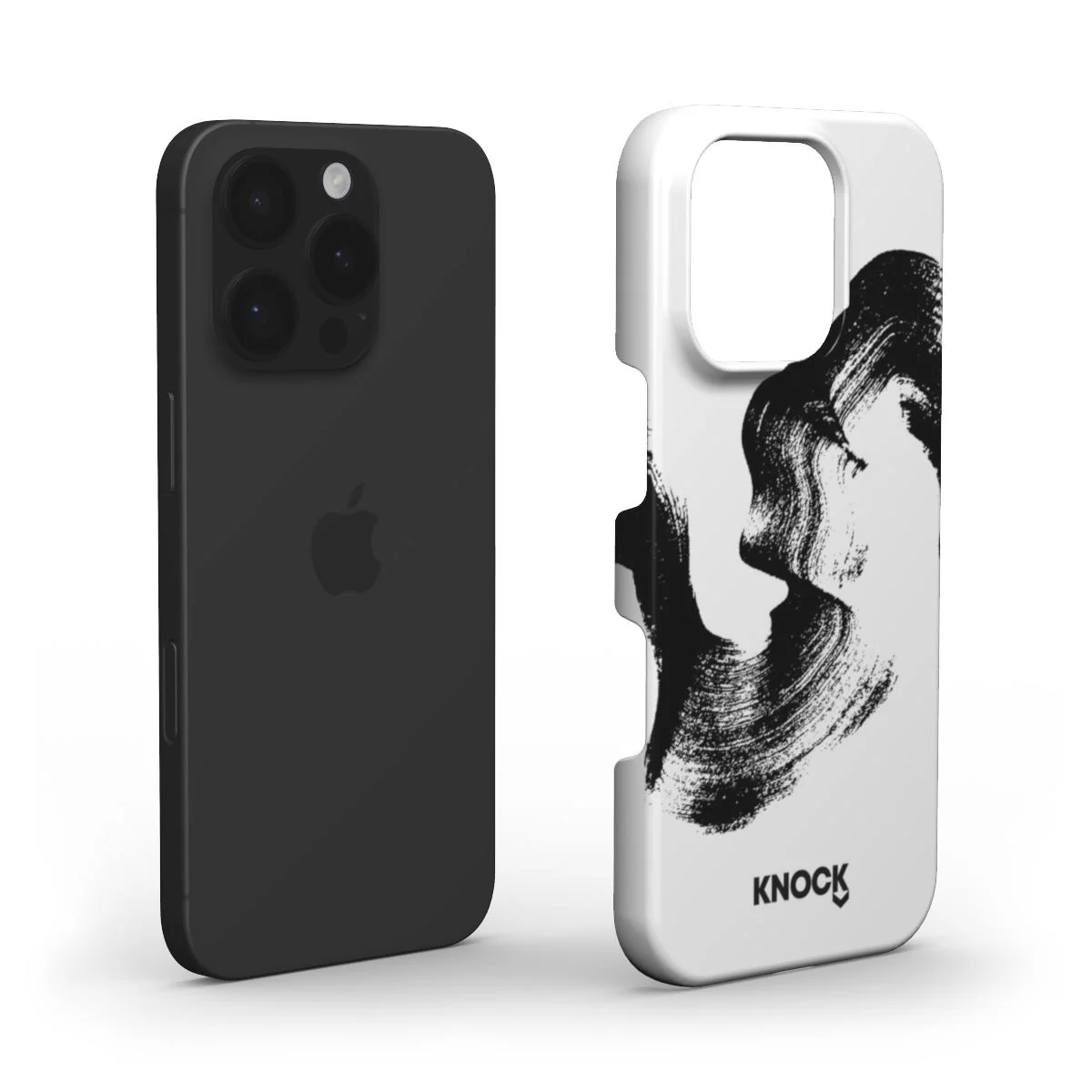 KNOCK PHONE CASE WHITE - Image 4