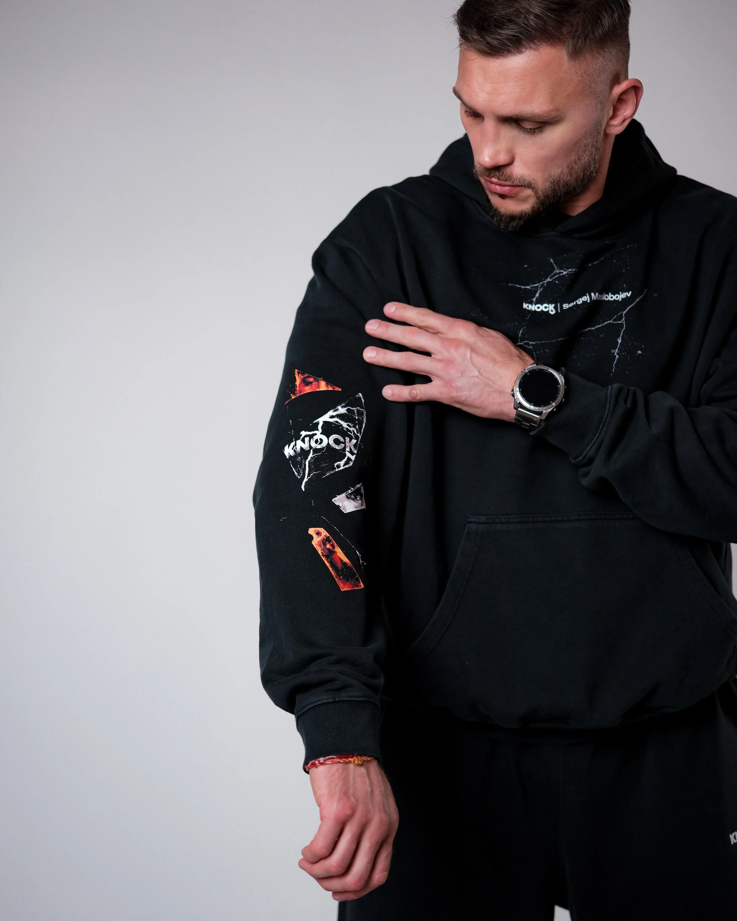 KNOCK x SERGEJ MASLOBOJEV HOODIE - Image 3