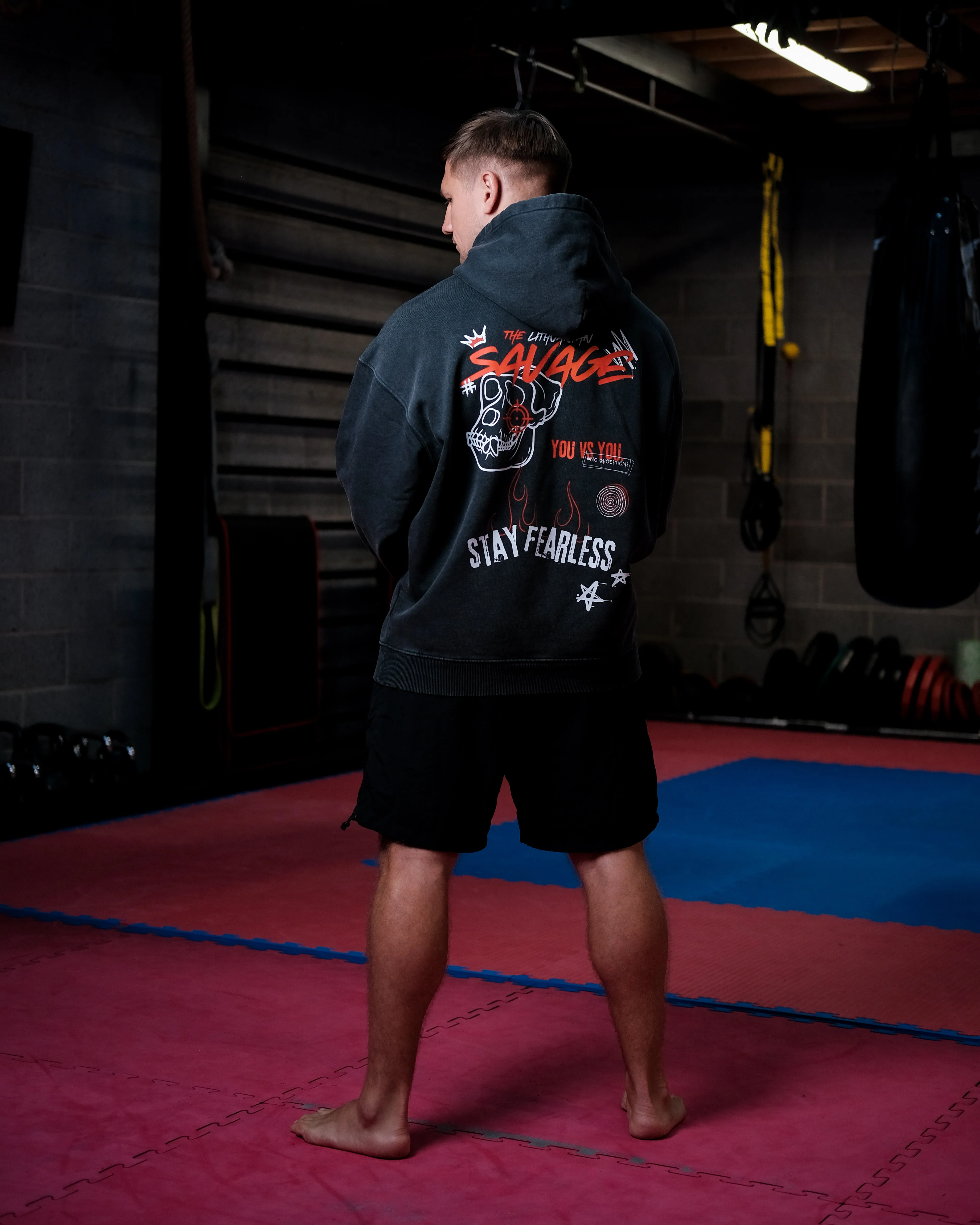 LITHUANIAN SAVAGE X KNOCK HOODIE - Image 4