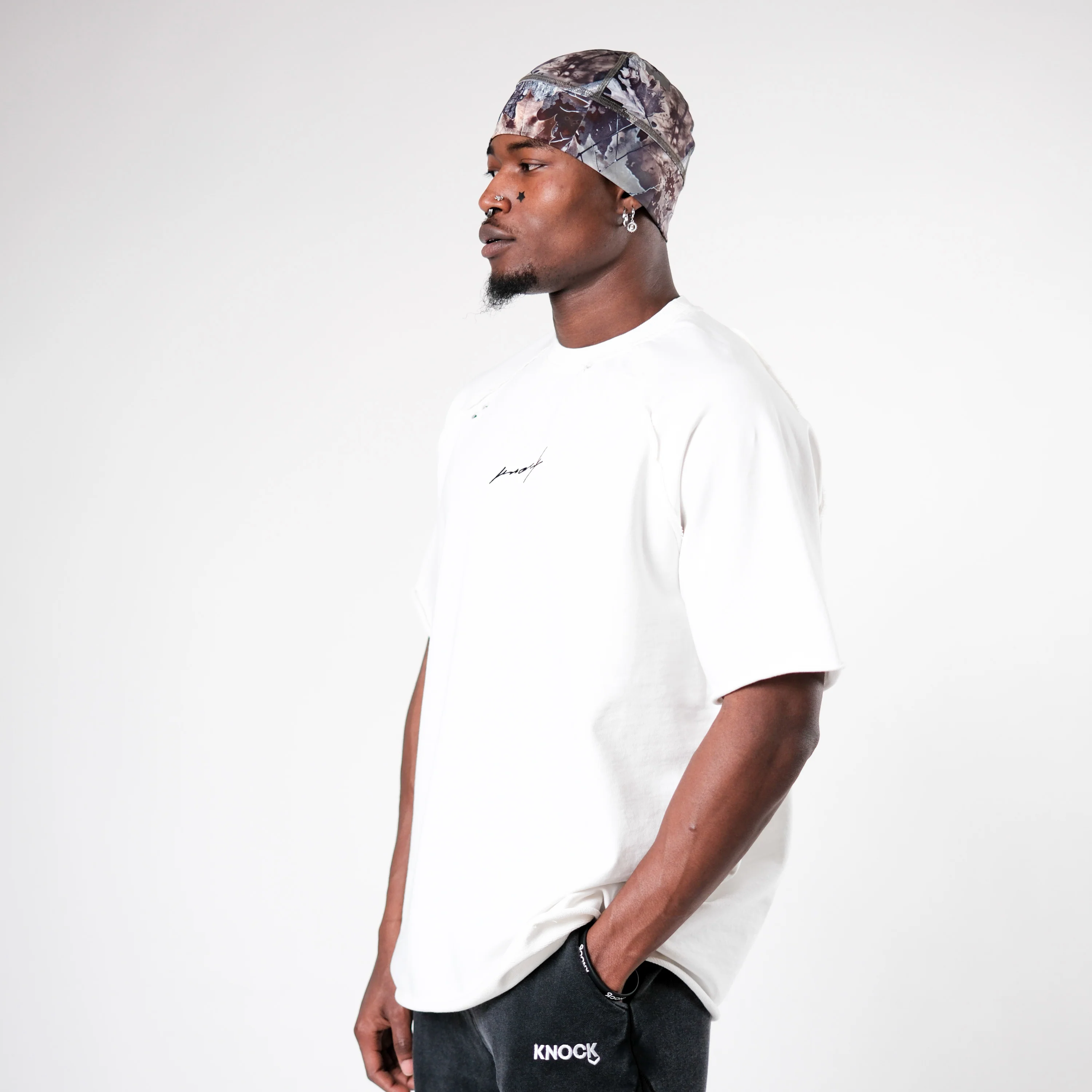 MID COUNT TERRY TEE WHITE - Image 3