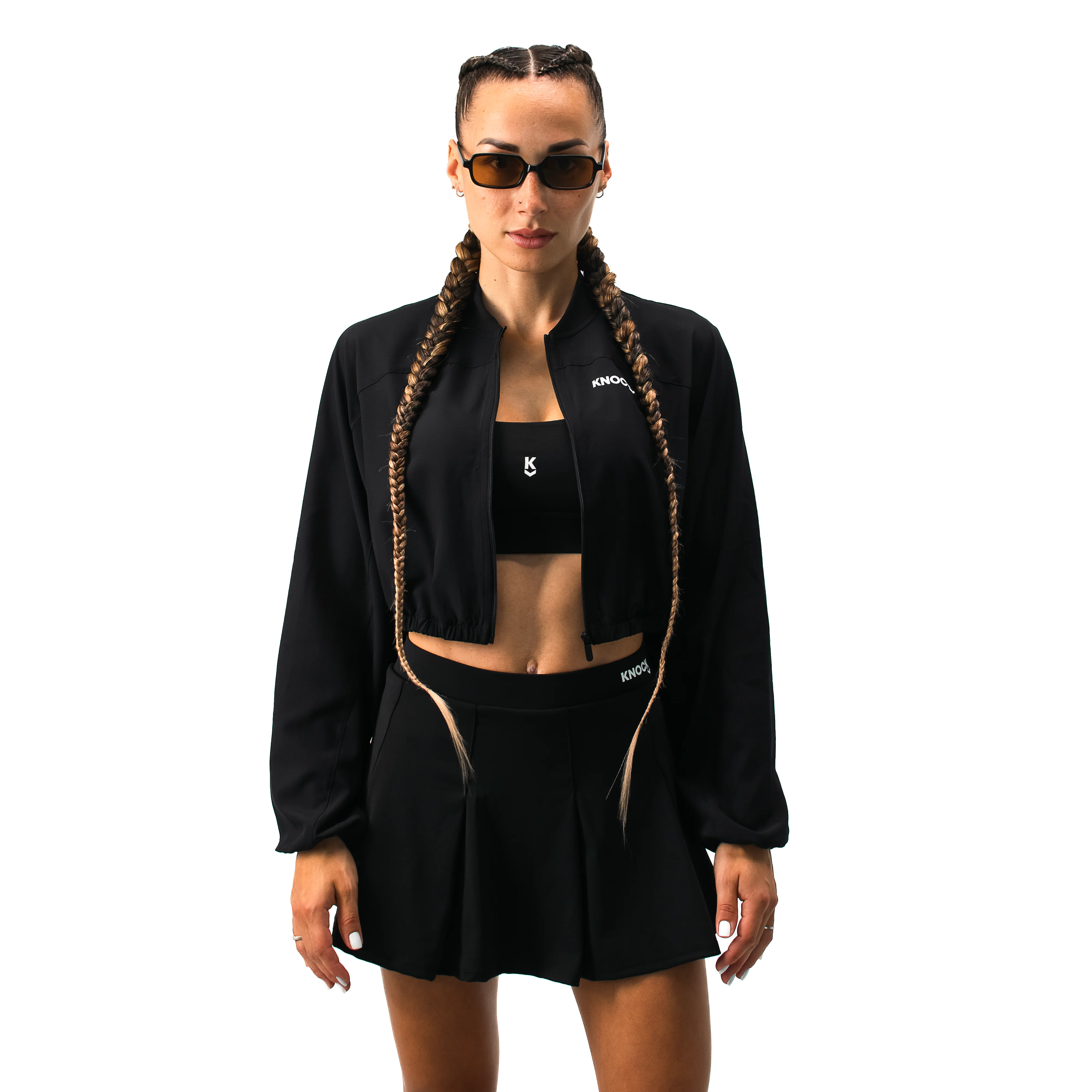 SPORTY ZIP - UP CROP JACKET - Image 2