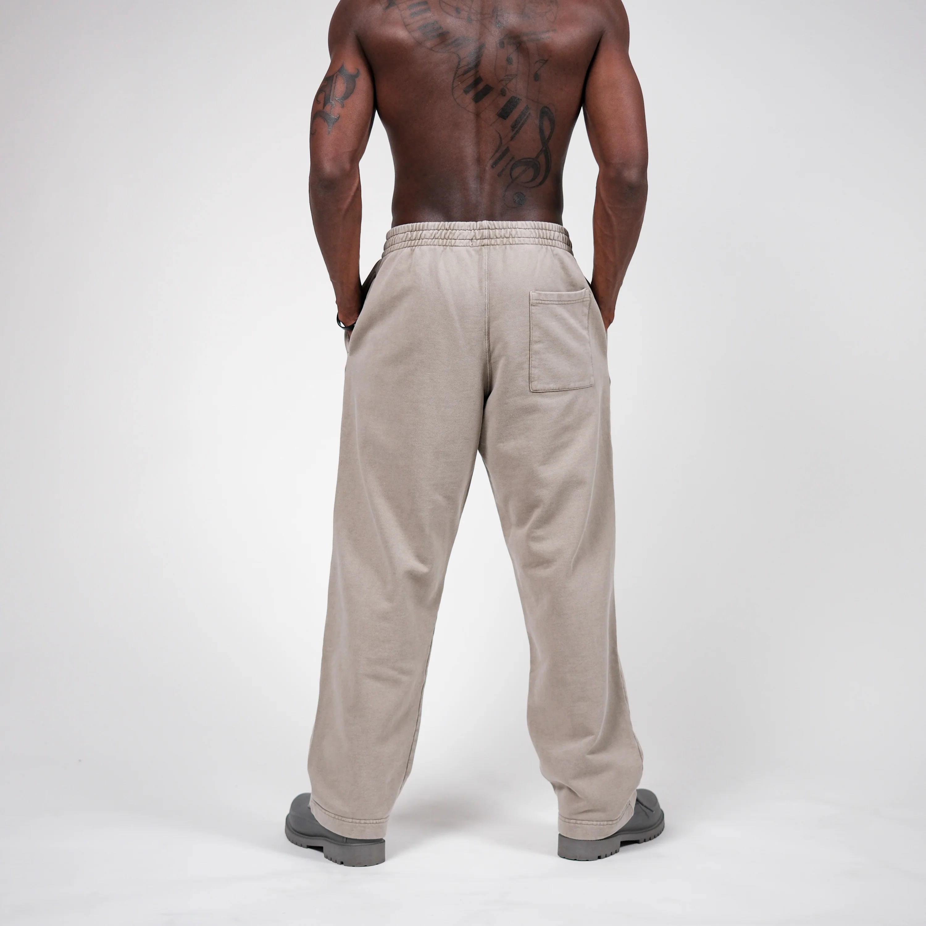 STRAIGHT CUT JOGGERS DUNE - Image 4