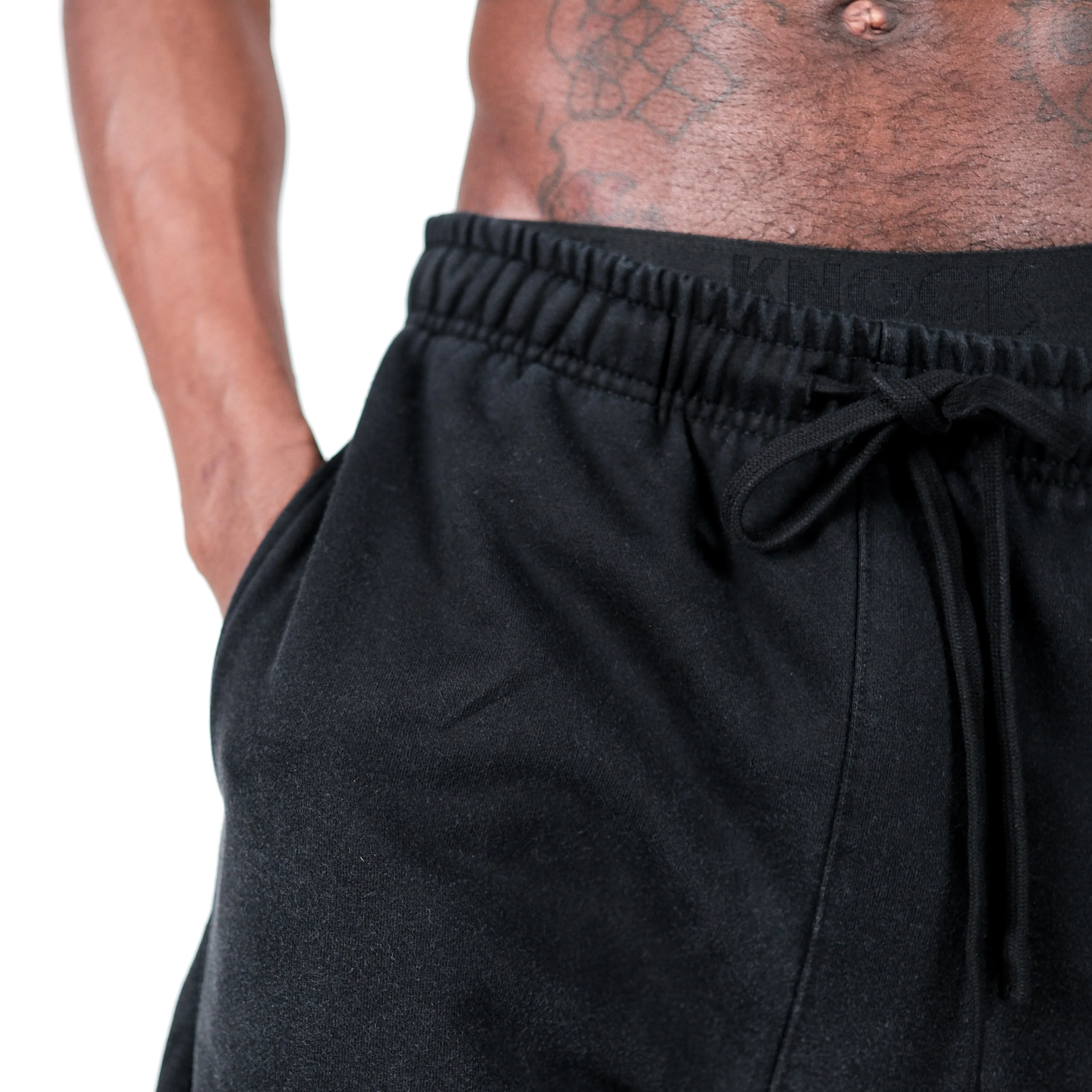 STRAIGHT CUT VINTAGE FADE TERRY JOGGERS - Image 3