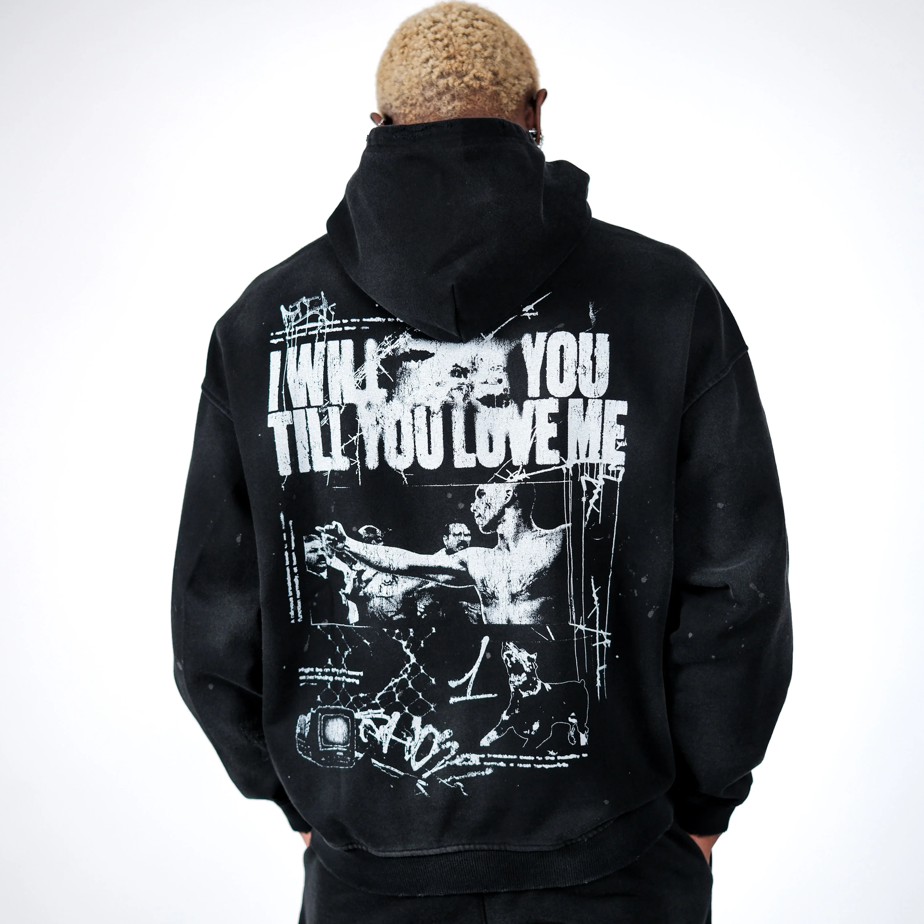 LIMITED "TILL YOU LOVE ME'' VINTAGE TERRY HOODIE - Image 2
