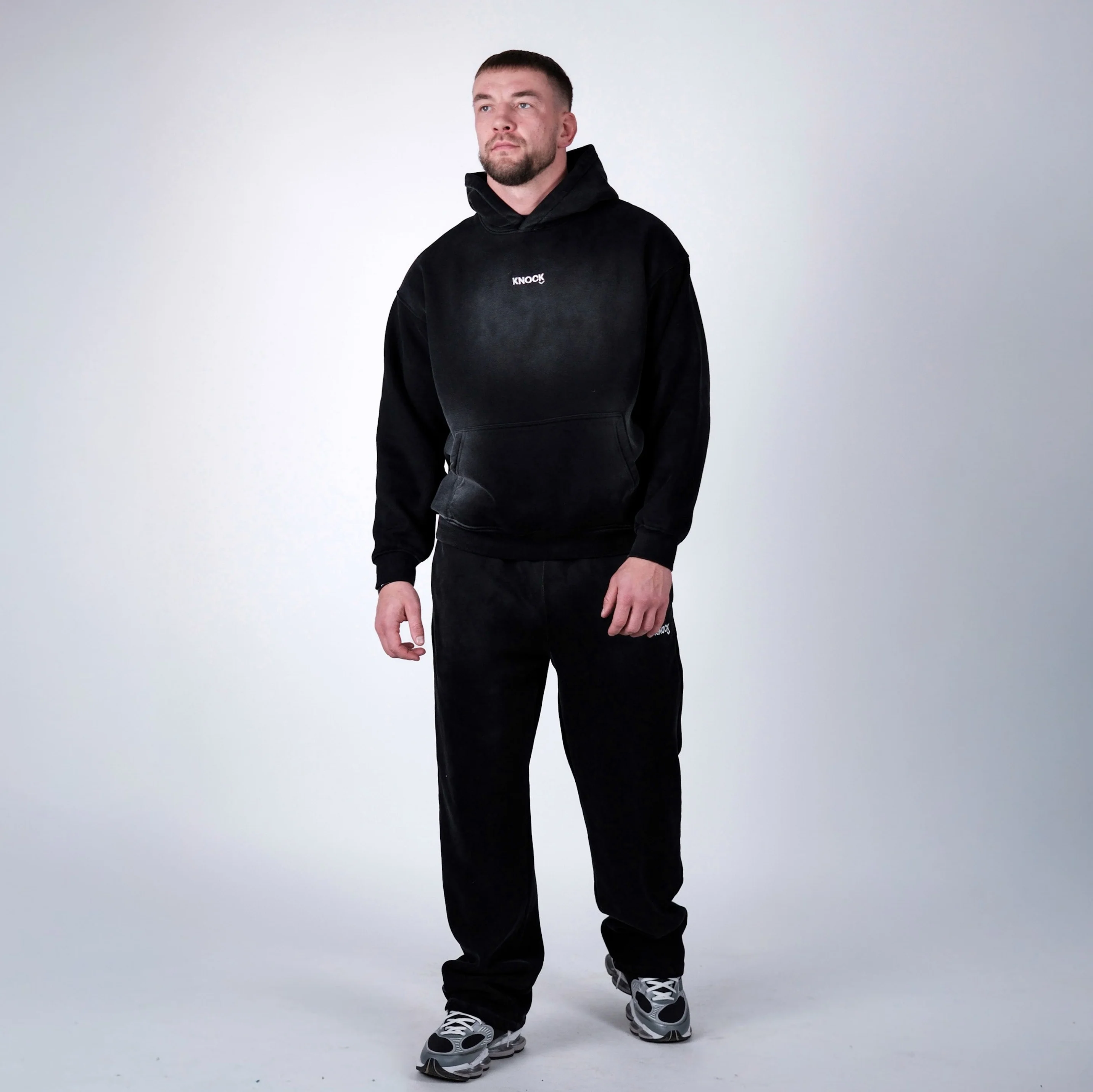 VINCIT QUI PATITUR FADE OVERSIZED HOODIE - Image 3