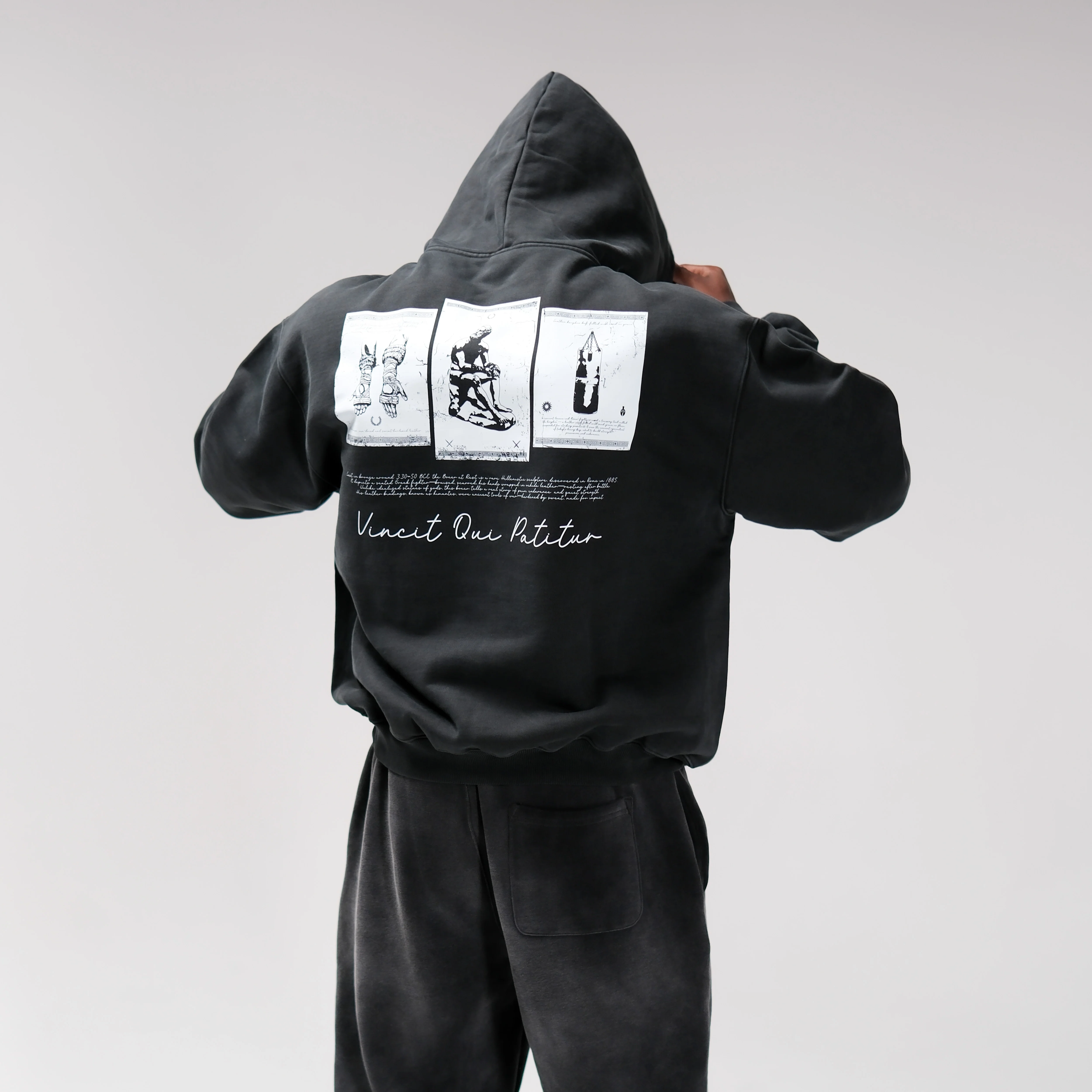VINCIT QUI PATITUR ULTRA HEAVY HOODIE - Image 3