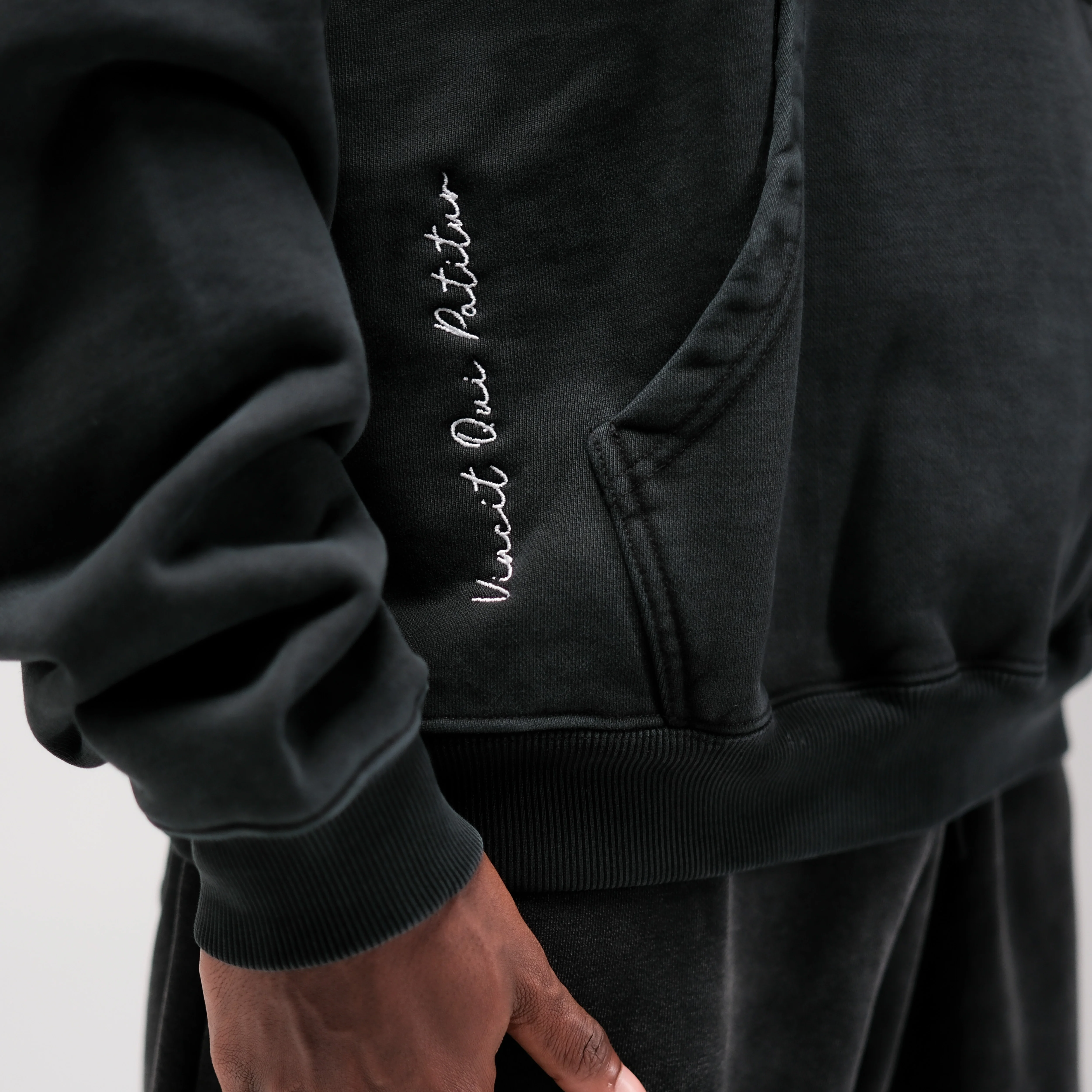 VINCIT QUI PATITUR ULTRA HEAVY HOODIE - Image 4