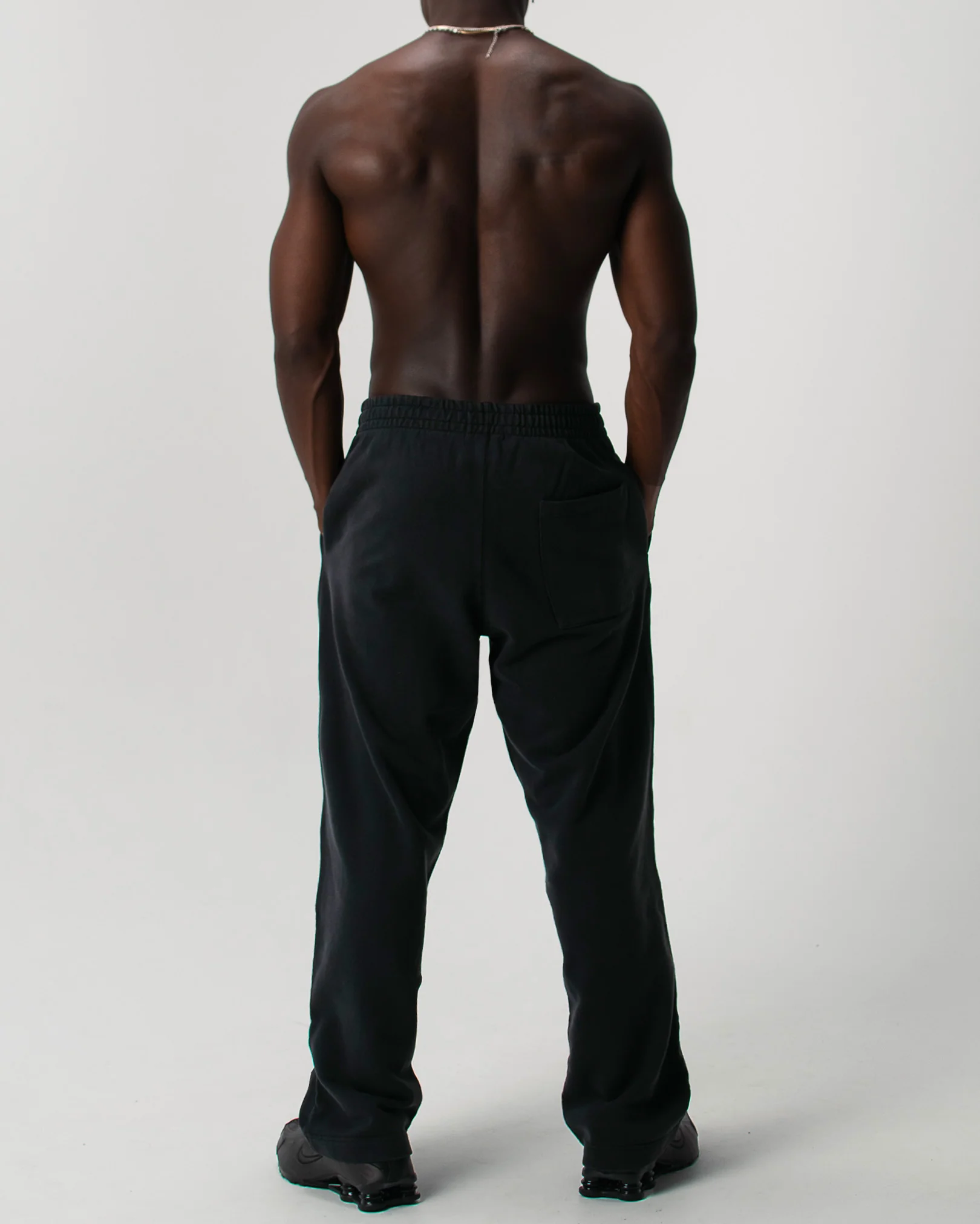 VINTAGE STRAIGHT CUT TERRY JOGGERS - Image 3