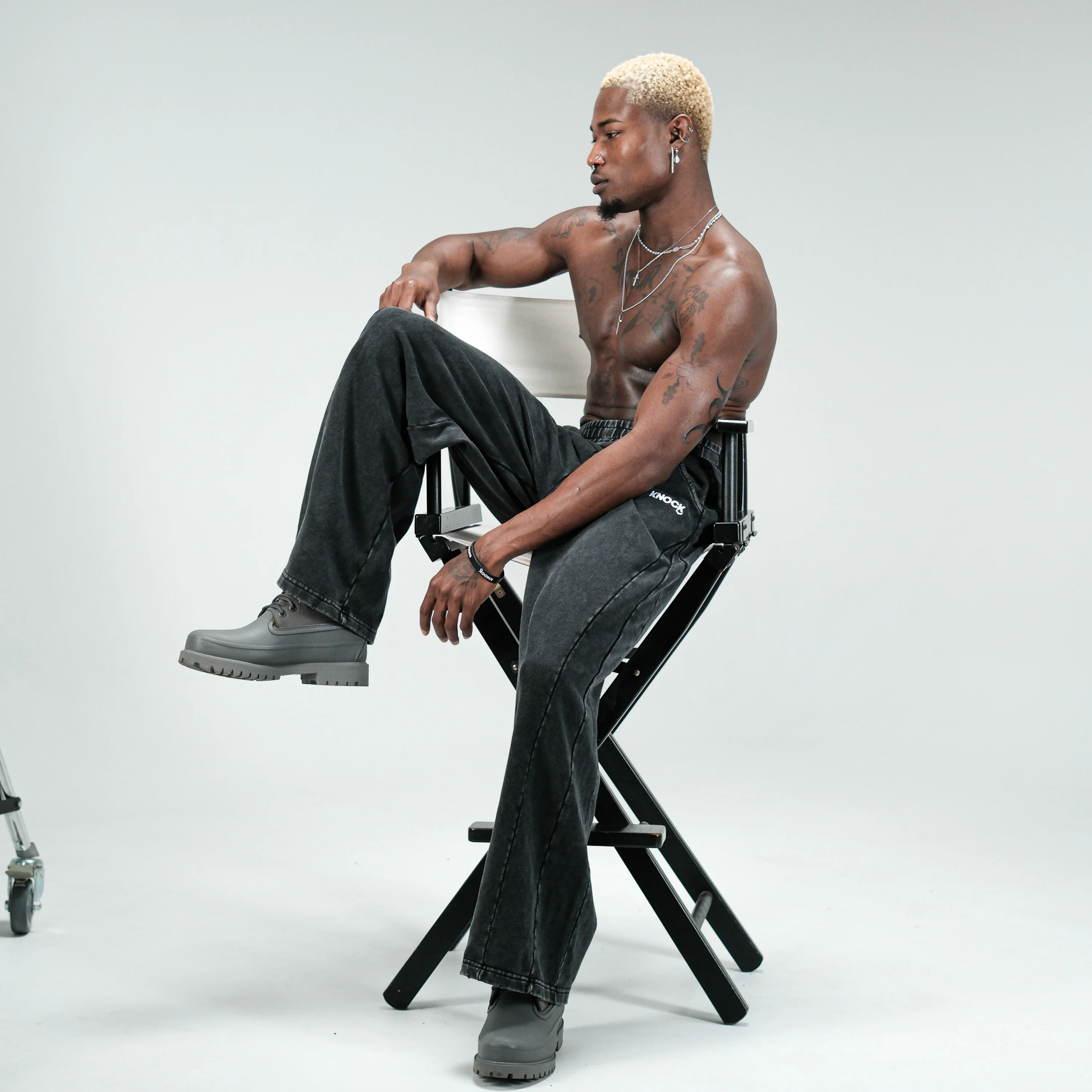 WIDE TERRY JOGGERS - Image 5